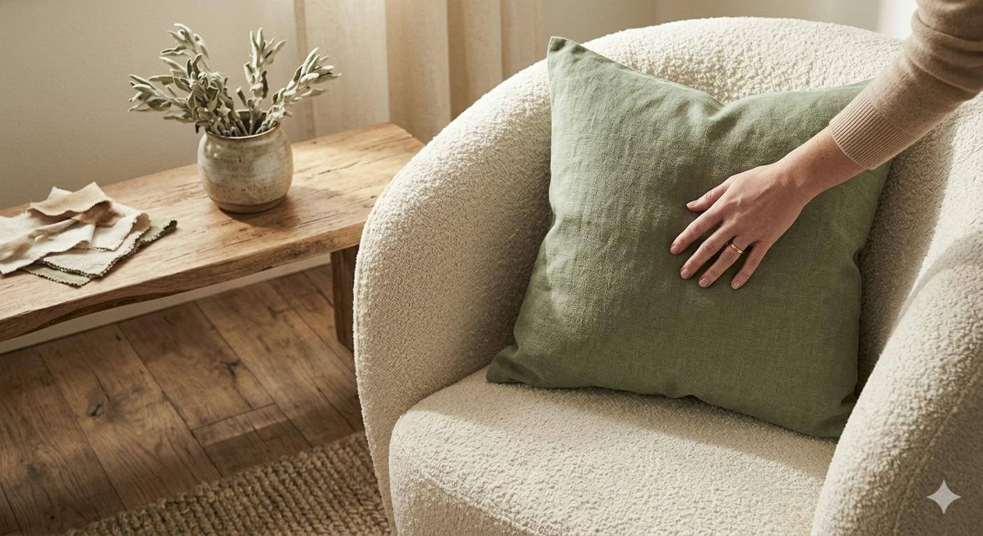 Un dettaglio di casa con arredi e piante giuste per valorizzare l'ambiente e il benessere